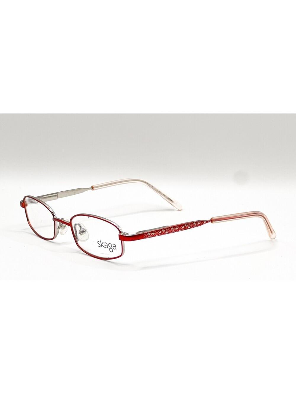 NEW SKAGA 3131 5401 RED AUTHENTIC EYEGLASSES 40-16